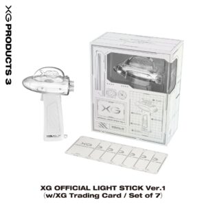 XG OFFICIAL LIGHT STICK Ver.1（w/XG Trading Card / Set of 7)